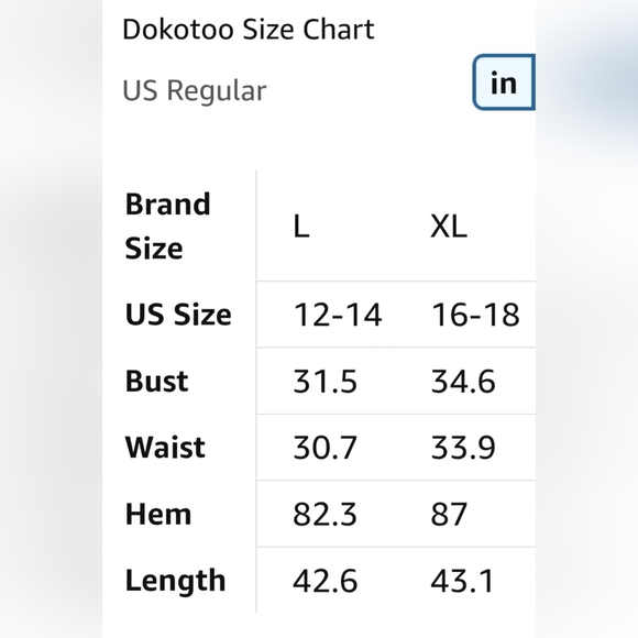 Dokotoo Maxi Dress #554 555 - Picture 5 of 5